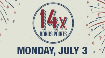14X Bonus Point Multiplier